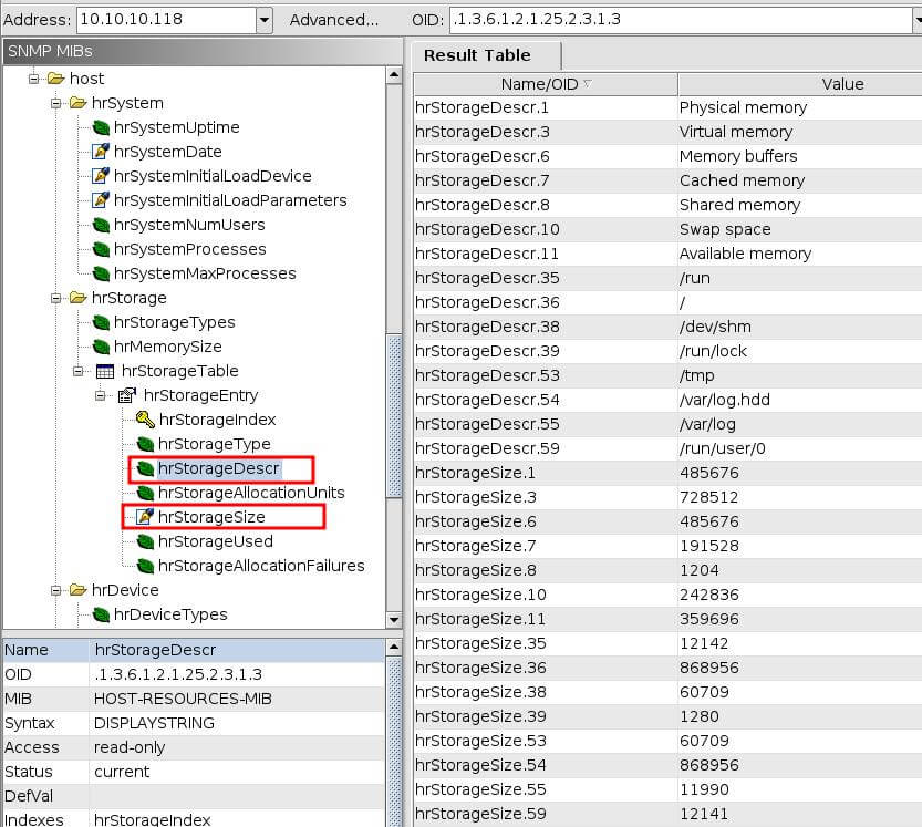 snmp napi