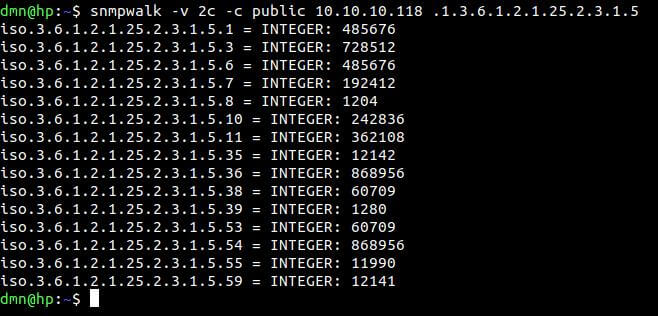 snmp napi